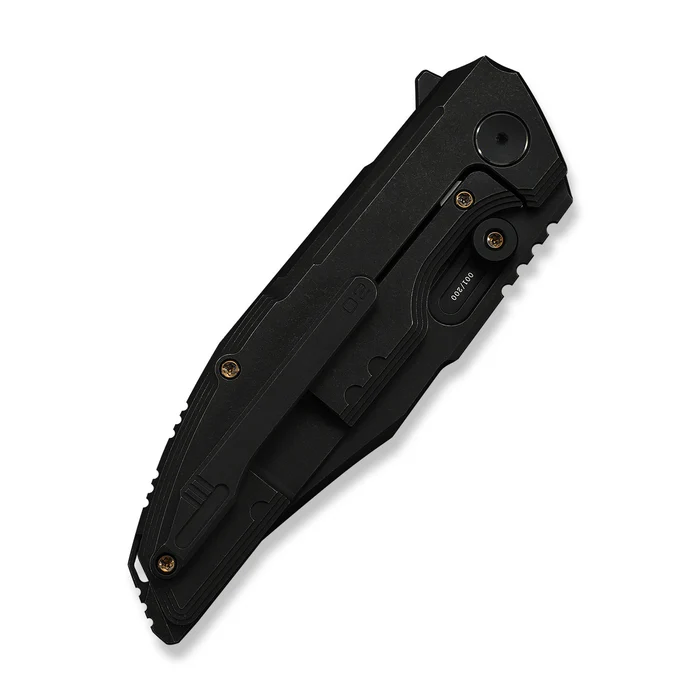 WE KNIFE Muster Black Limited to 200 Pcs