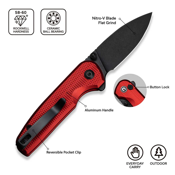 CIVIVI Mini Shakan Blue - Damascus 