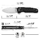 CIVIVI Mini Shakan Blue - Damascus 