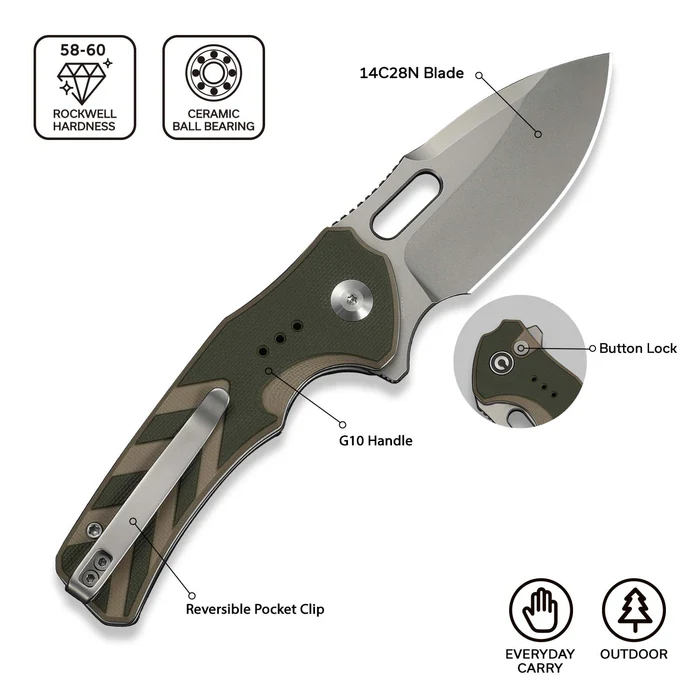 CIVIVI Vexron Damascus 