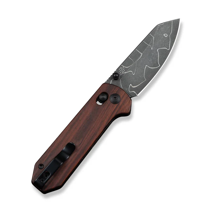 CIVIVI Yonder Guibourtia Wood - Damascus 