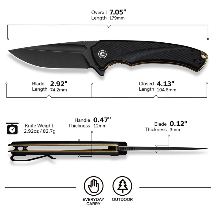 CIVIVI Voidflare Black 