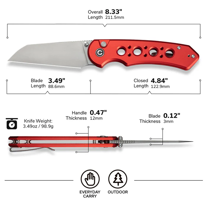 CIVIVI Pragma Prime Red