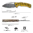 CIVIVI BullTusk Ultem - Damascus