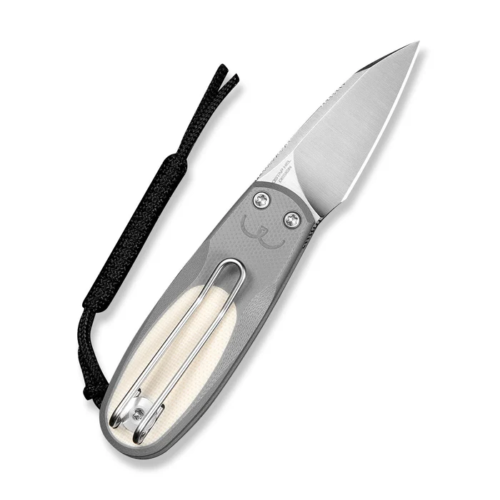 CIVIVI Purr Gray & Ivory G10 - Slip Joint