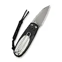 CIVIVI Purr Black & White G10 - Slip Joint