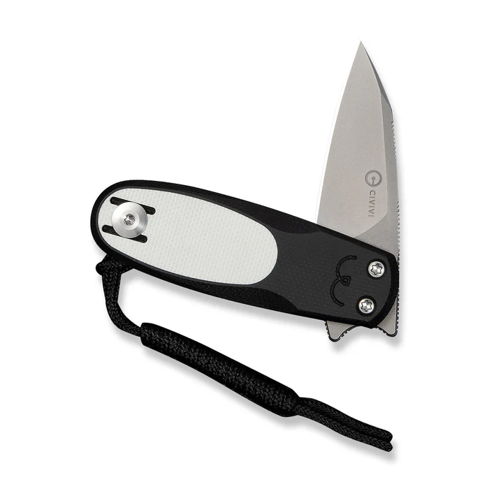 CIVIVI Purr Black & White G10 - Slip Joint