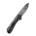 Civivi Elementum Carbon Fiber & Resin - Damascus
