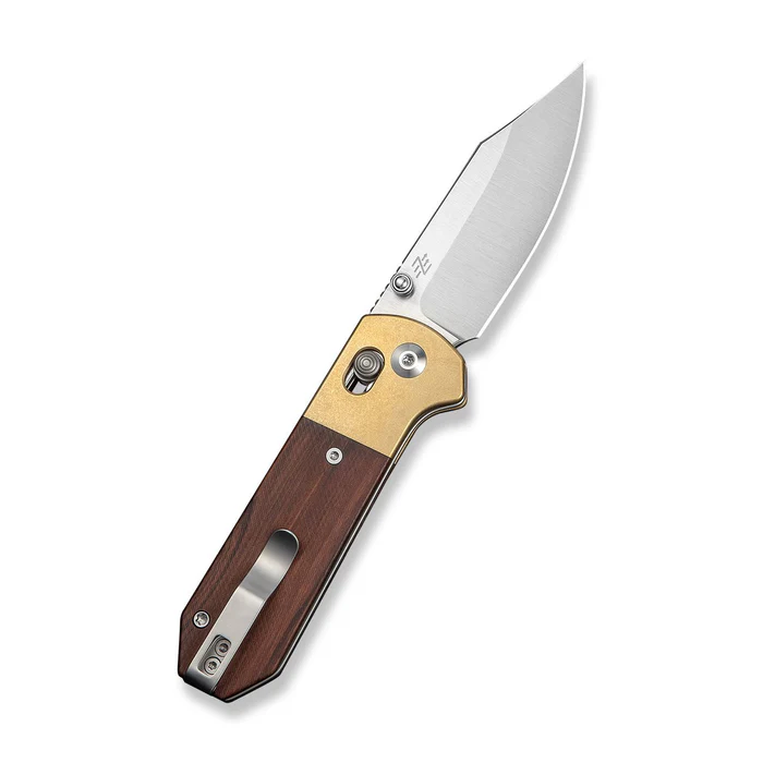 CIVIVI Yonder Guibourtia Wood - Brass Bolsters