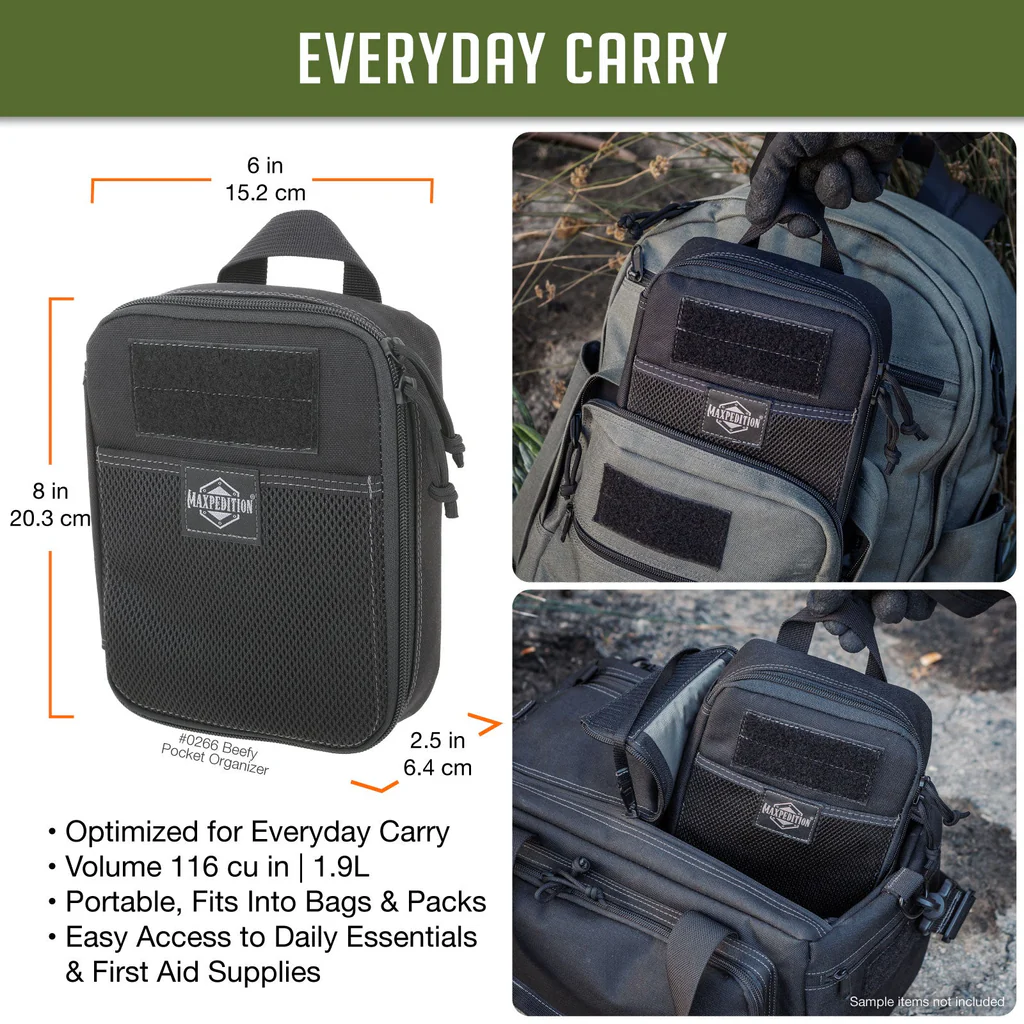 Maxpedition Beefy Pocket - Khaki