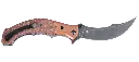 CRKT Alan Folts Ritual Compact Knife Brown Micarta