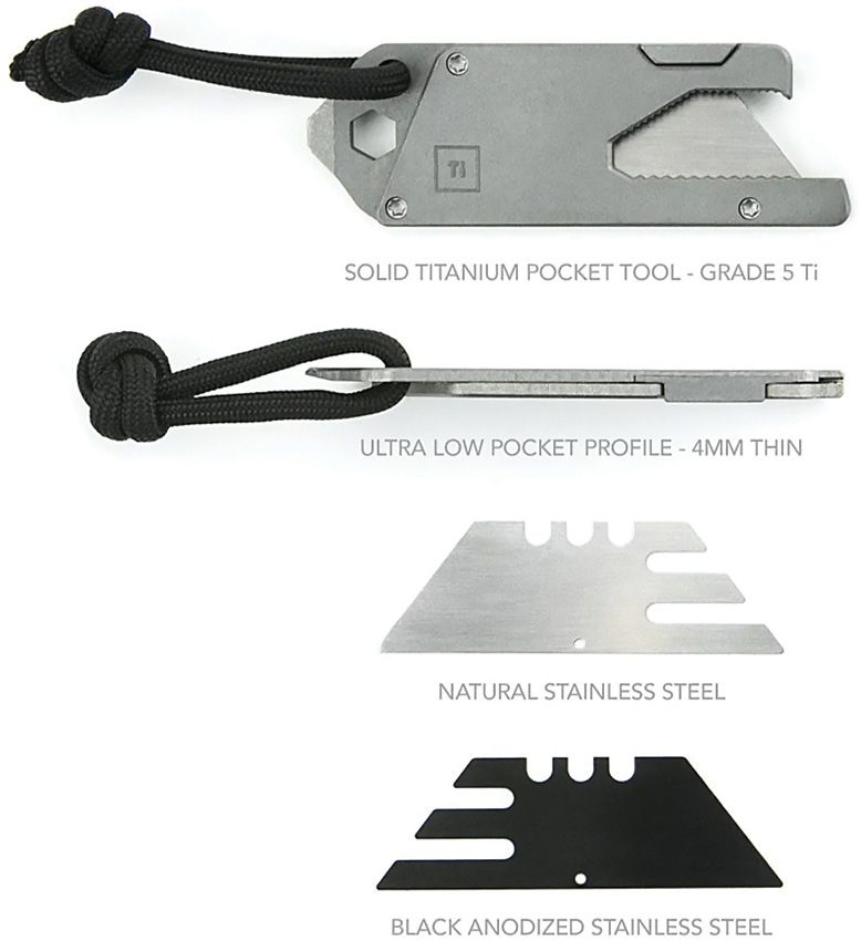Big Idea Design Deluxe Ti Pocket Tool 