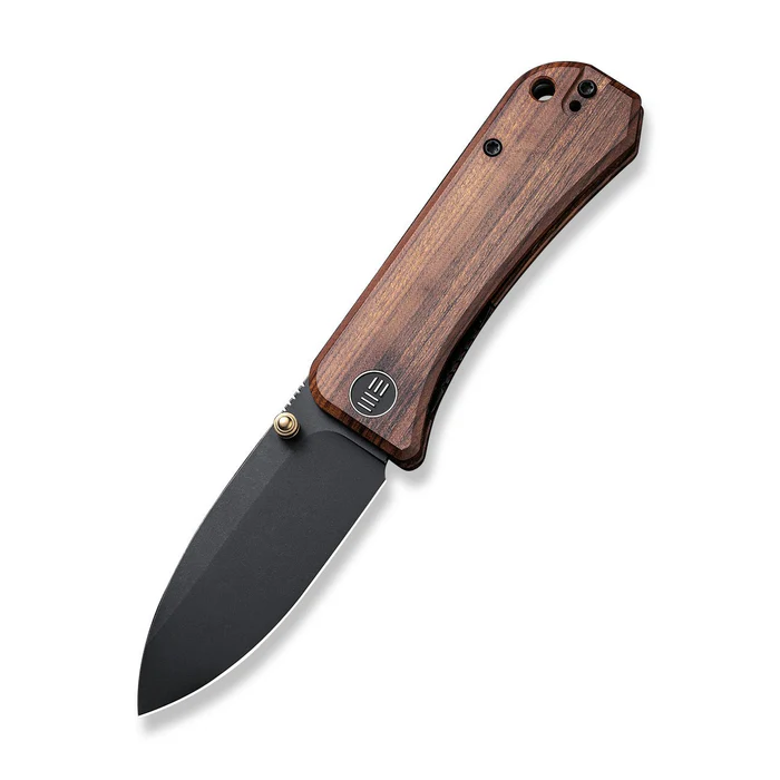 WE KNIFE Banter Thumb Stud Knife Wood Handle