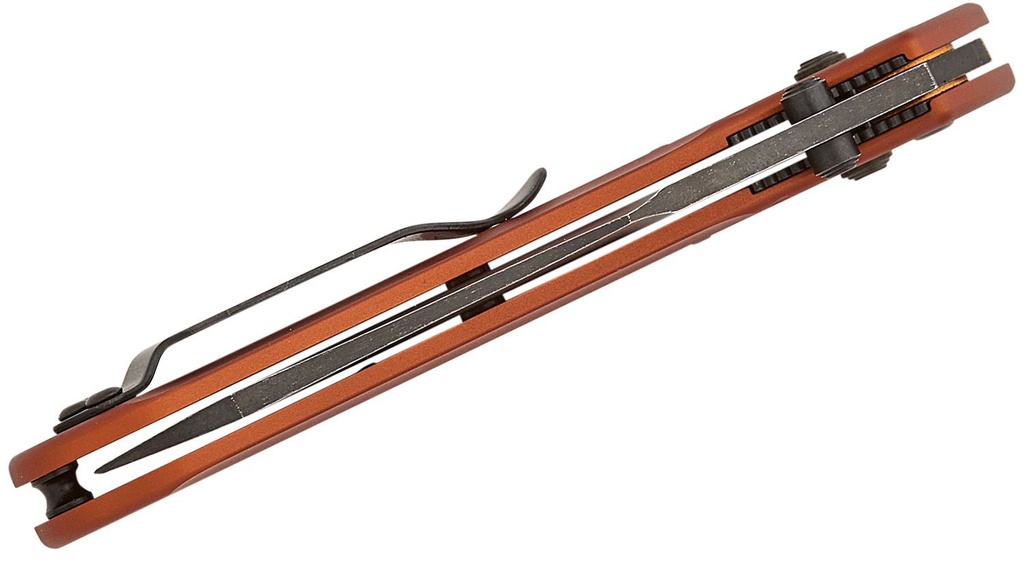 Benchmade Osborne CPM-MagnaCut Burnt Copper Aluminum Handles