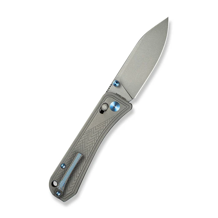 WE KNIFE Bougie Banter Thumb Stud & Crossbar Lock Knife Titanium Handle