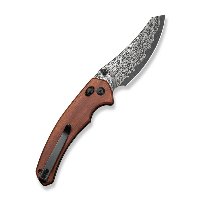 CIVIVI Sixgill Guibourtia Wood - Damascus 