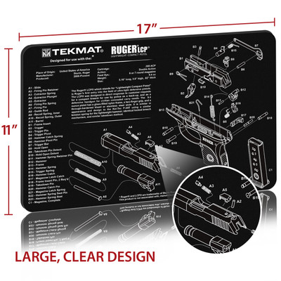 Tekmat Ruger LCP -Gun Cleaning Mat 