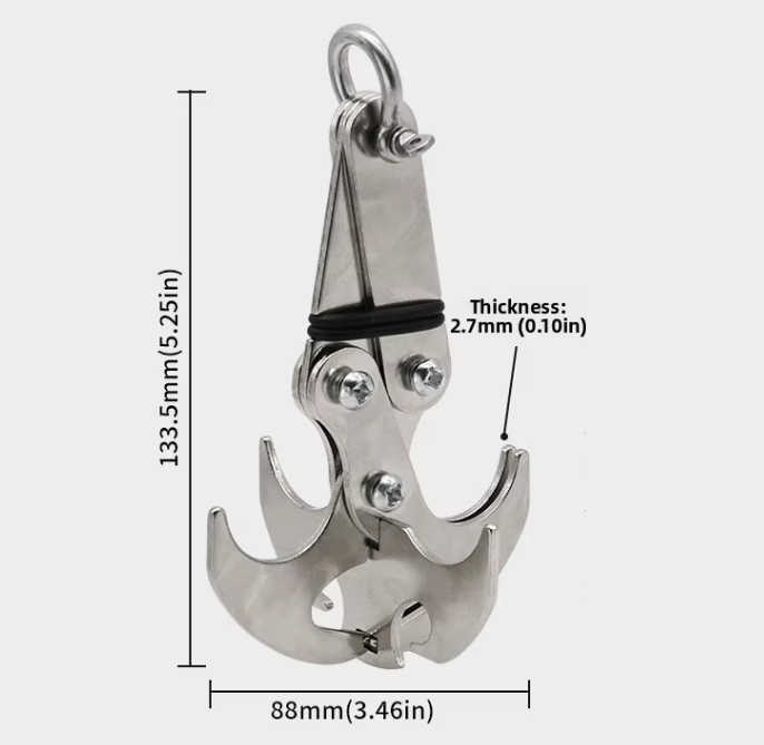 Gravity Hook Keychains - Large