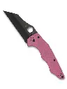 Spyderco YoJumbo Pink G-10 Black Blade Sprint Run