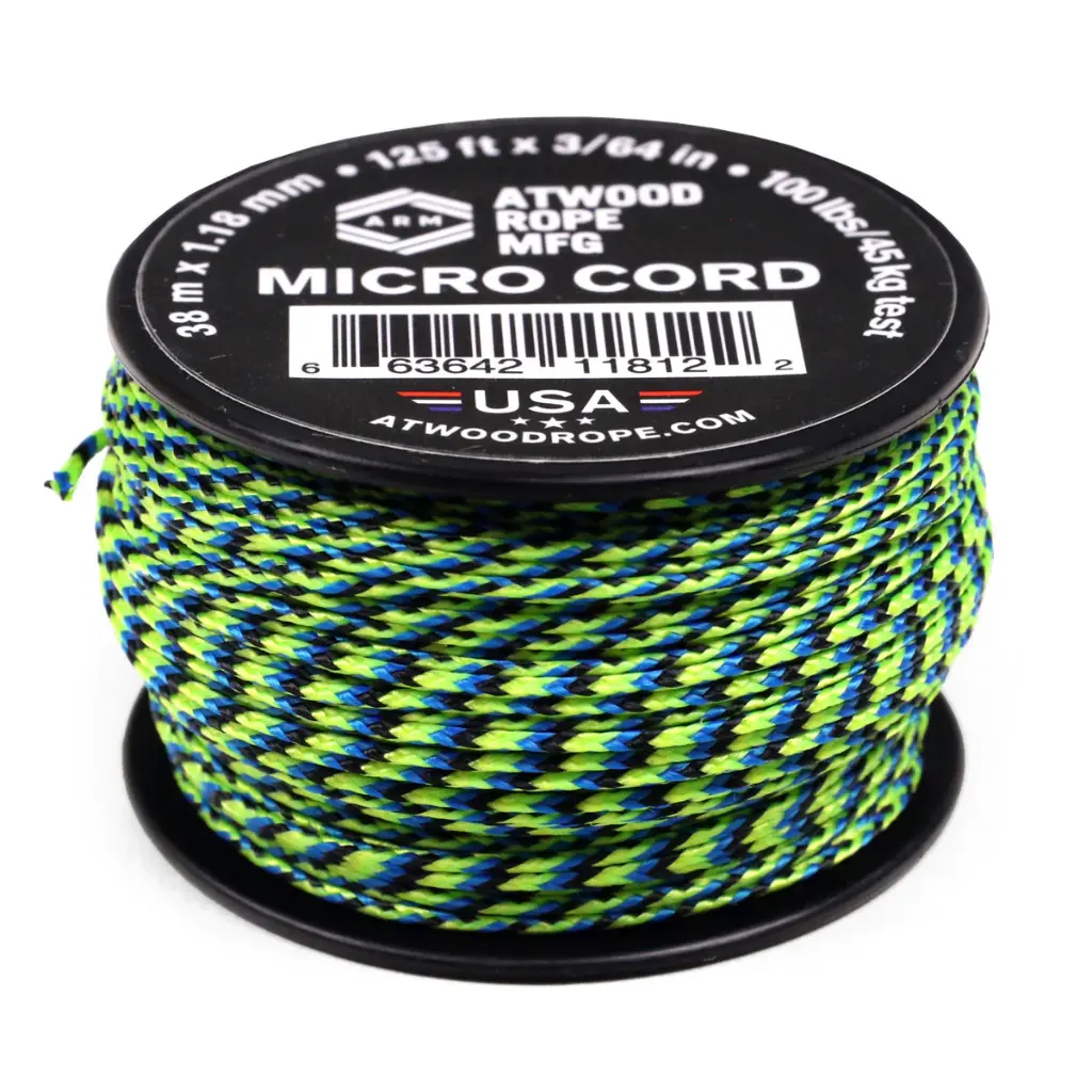 Atwood Rope MFG Micro Cord 125ft Aquatica