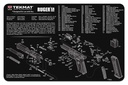 Tekmat Ruger SR 9 (SR 40) - Gun Cleaning Mat