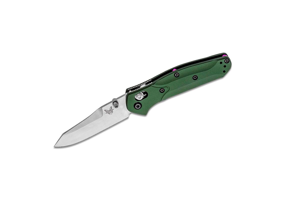 Benchmade Mini Osborne - Green Aluminum