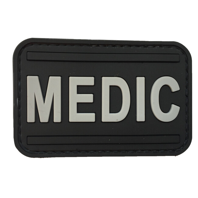 Tsno Medic PVC Patch Black and Grey