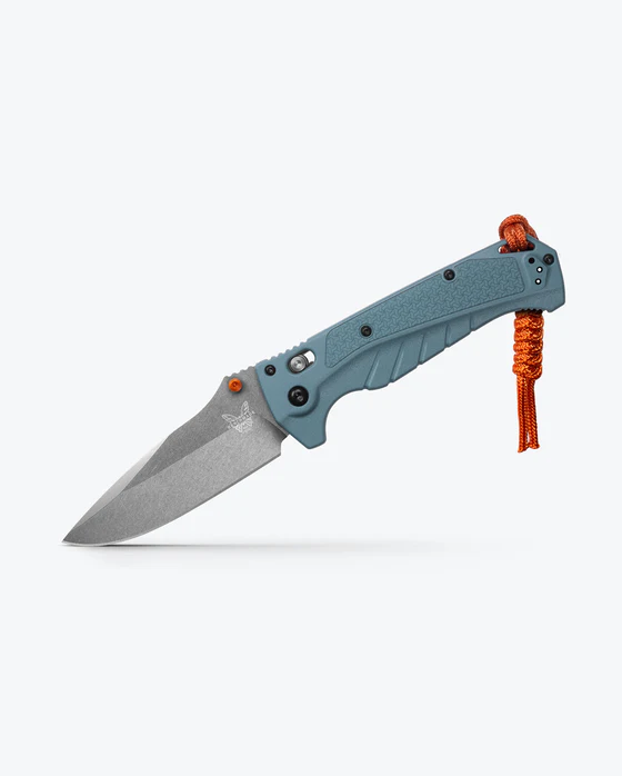 Benchmade Adira - Depth Blue Grivory ( Drop-point )