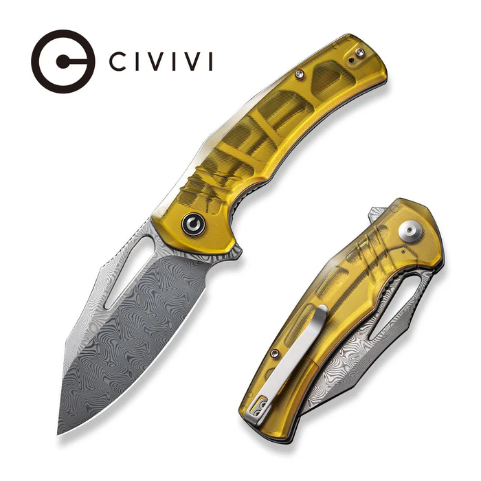CIVIVI BullTusk Ultem - Damascus