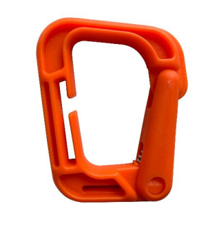 Tsno Plastic D Hanger Orange