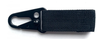 Tsno Removable Webbing Keychain Black