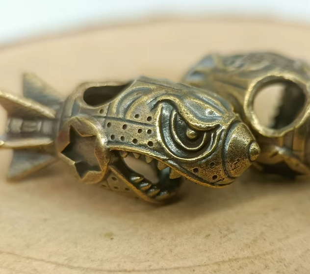 Beads Shark Roket - Gold