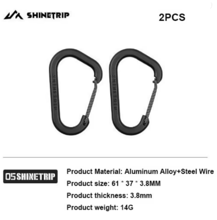 Shine trip tactical D Button-suit - Black