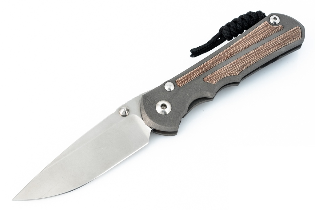 Chris Reeve Large Inkosi - Natural Canvas Micarta Inlay