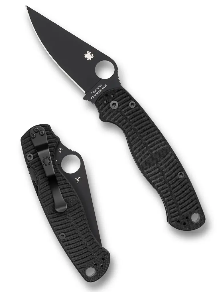 Spyderco Para Military 2 Salt CPM MagnaCut Full Black