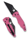Spyderco Yojimbo 2 Pink G-10 Black Blade Sprint Run