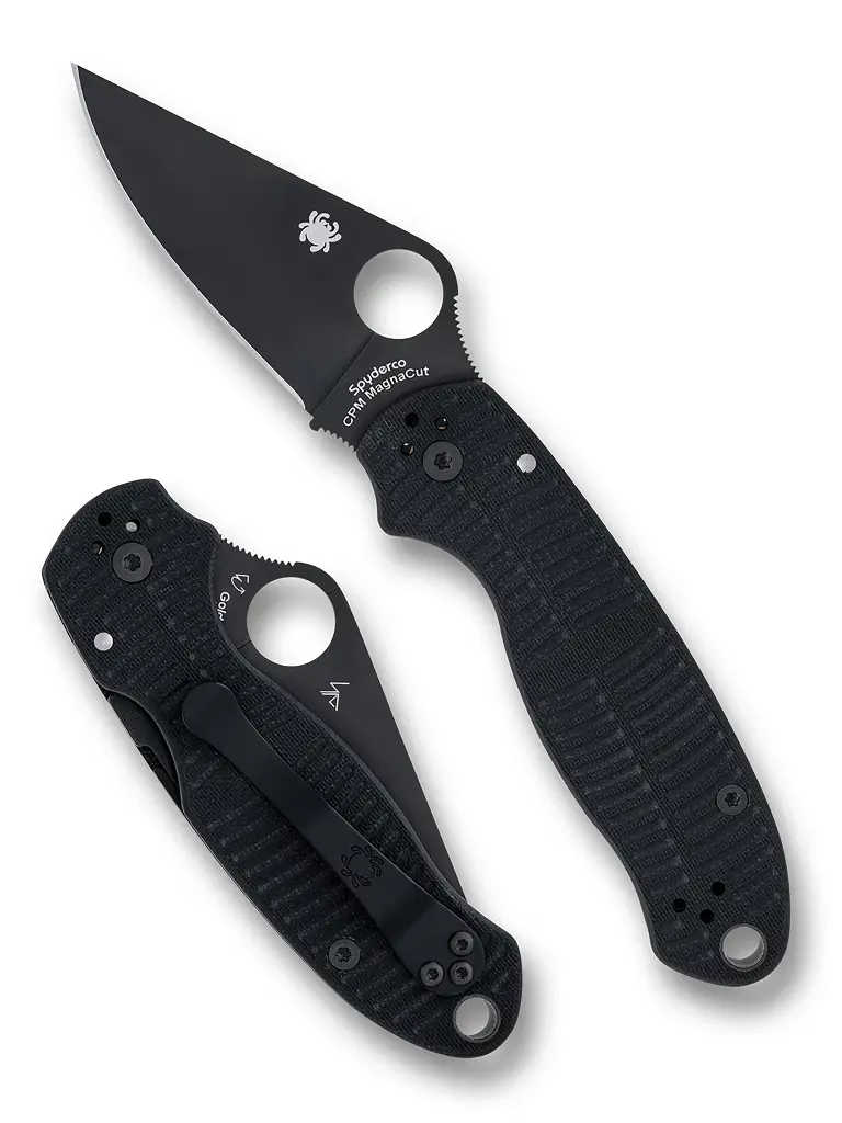 Spyderco Para 3 Salt Full Black