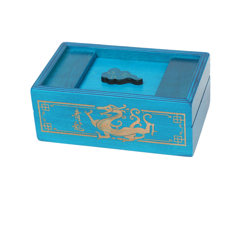 BRAIN PUZZLE Wooden SAFTEY BOX