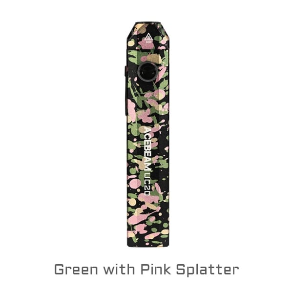 Acebeam UC20 Green with Pink Splatter