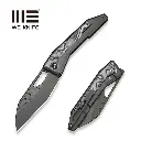 WE KNIFE Inceptus Gray Titanium Handle With White & Black G10 Inlay