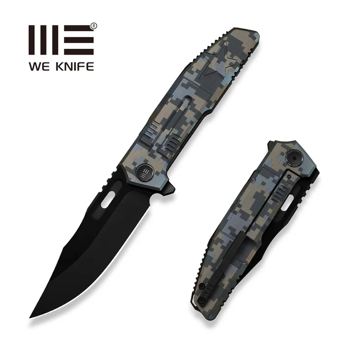 WE KNIFE Barracks Pixel Pattern Limited to 210 Pcs