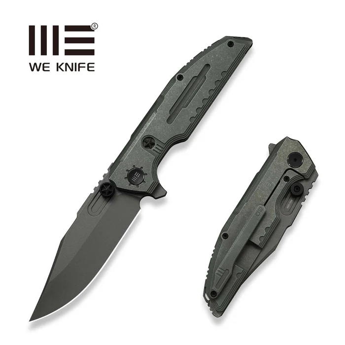 WE KNIFE Muster Olive Gray Limited to 200 Pcs