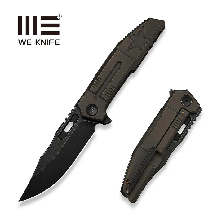 WE KNIFE Barracks Bronze Limited to 200 Pcs