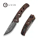 CIVIVI Noctis Guibourtia Wood - Damascus 