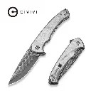CIVIVI Voidflare Aluminum Foil - Damascus 