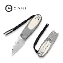 CIVIVI Purr Gray & Ivory G10 - Slip Joint
