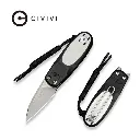 CIVIVI Purr Black & White G10 - Slip Joint