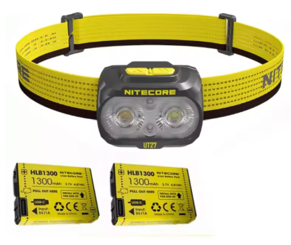[UT27-Pro-800L] Nitecore Headlamp UT27 Pro - Dual Beam
