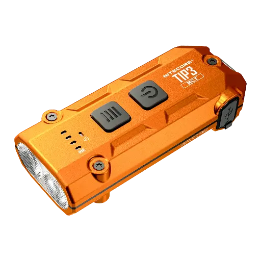 [TIP3 - Orange] Nitecore Keychain Light TIP3 - Orange