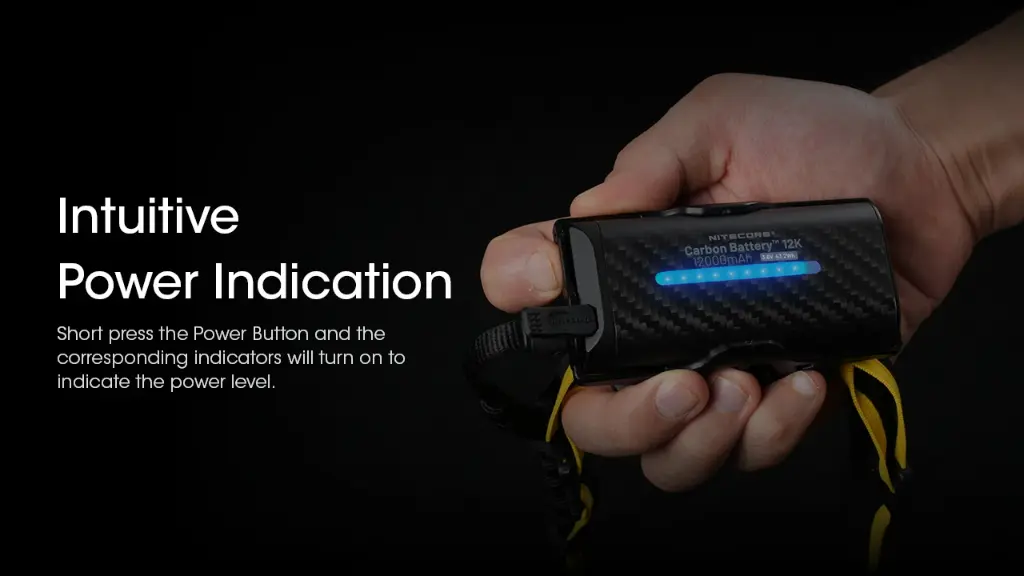 Nitecore Carbon Battery 12K Kit 